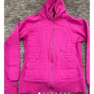 Vintage Lululemon Calm and Cozy zip Hoodie Jacket!  Quiet luxury, Athletic sz L